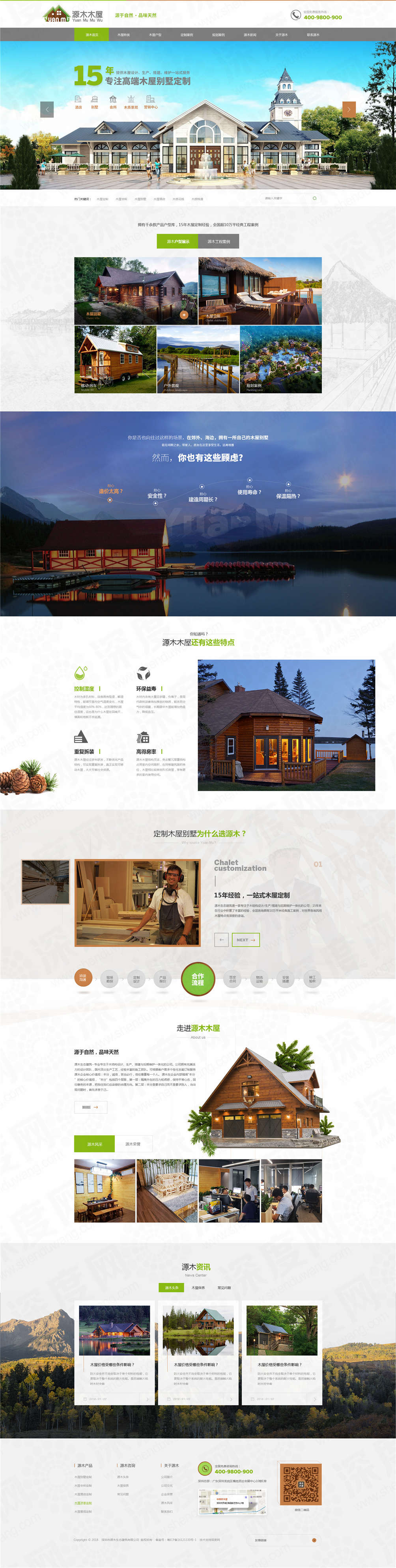深圳源木木屋營(yíng)銷網(wǎng)站建設(shè)案例